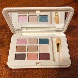 Estee Lauder Eyeshadow Palette with Mirror 0.09oz Green Purple Pink Orange